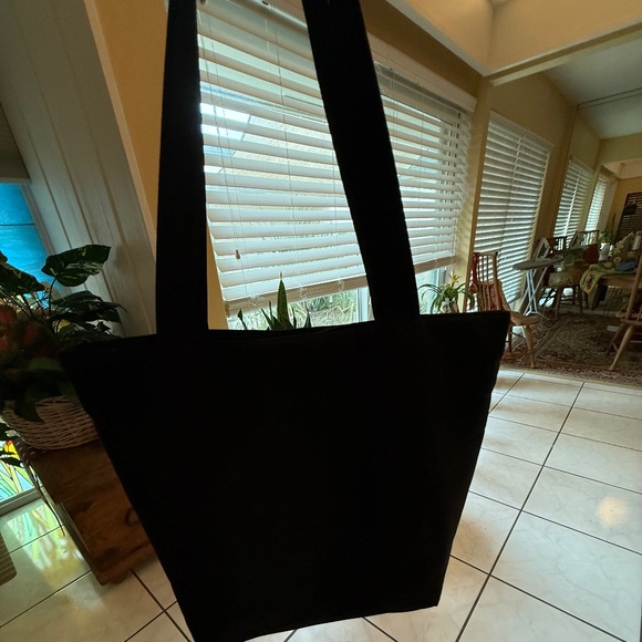 Black nylon Flamingo tote - Picture 4 of 4